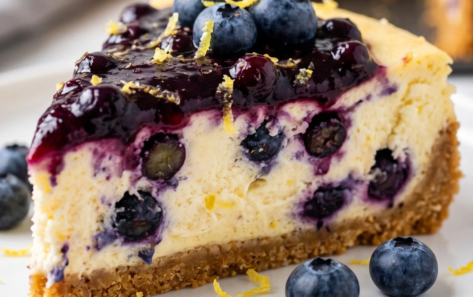 Lemon Blueberry Cheesecake