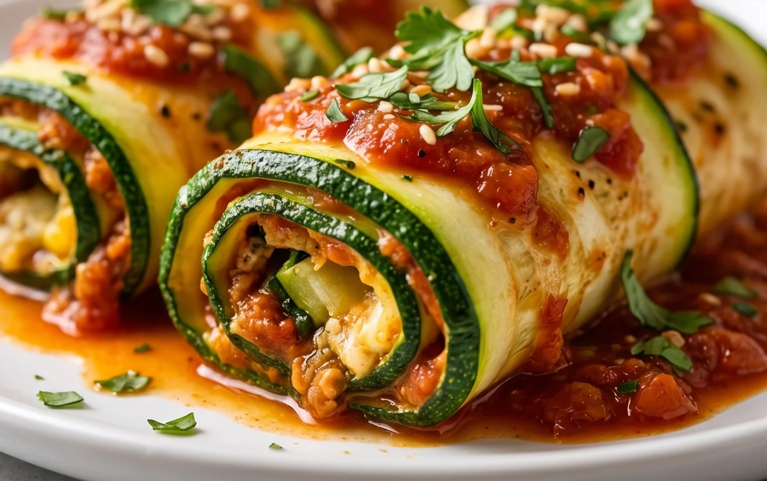 Vegan Zucchini Rollatini