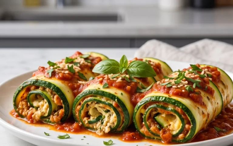 Vegan Zucchini Rollatini