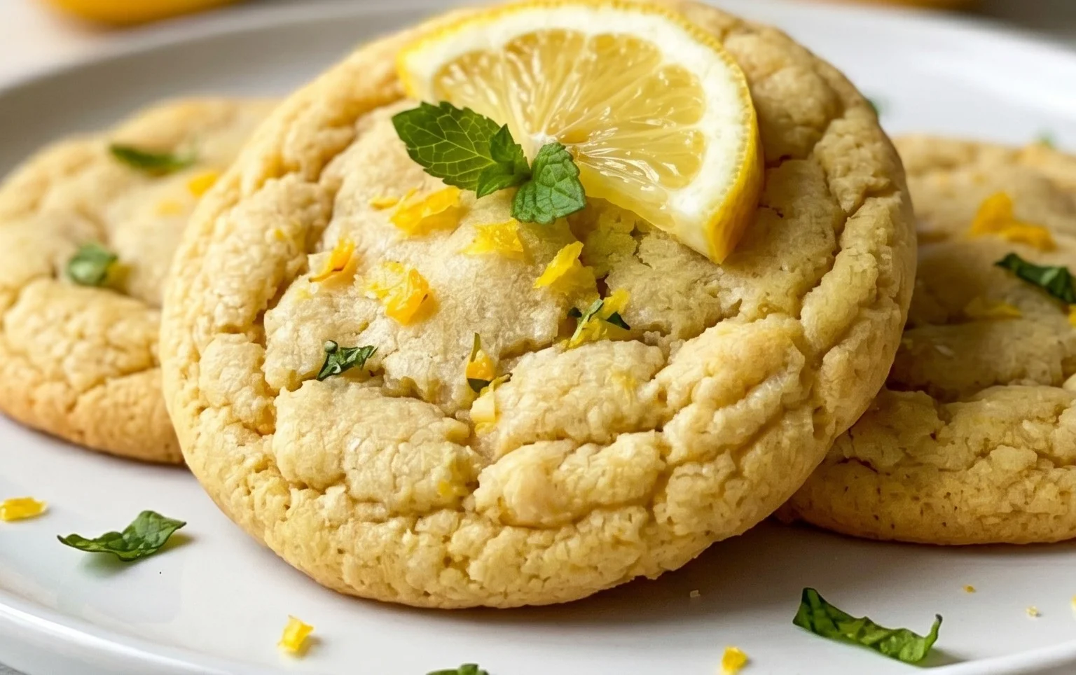 Soft & Chewy Lemon Cookies