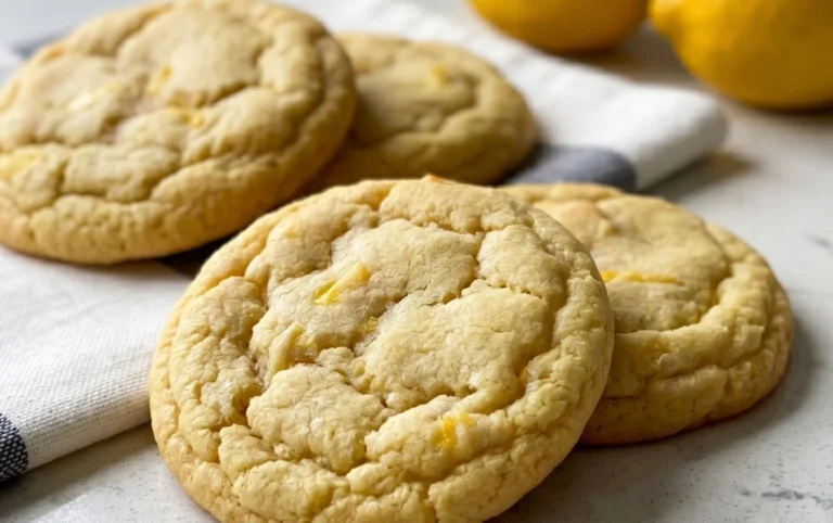 Soft & Chewy Lemon Cookies