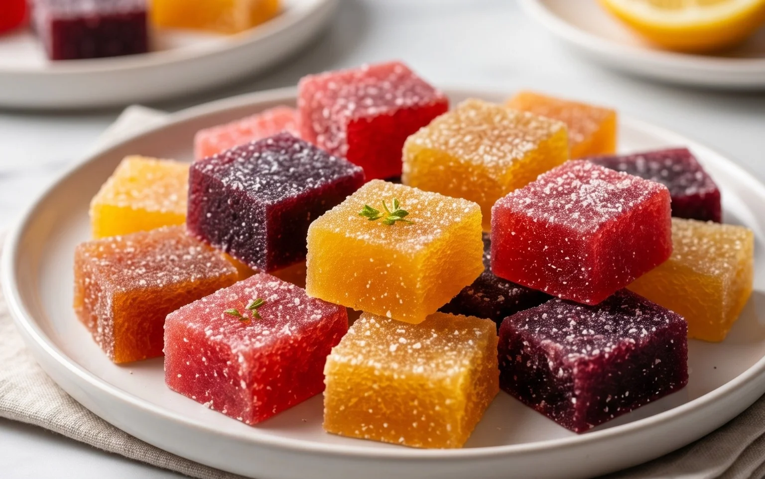 Homemade Pâtes de Fruits (no corn syrup)