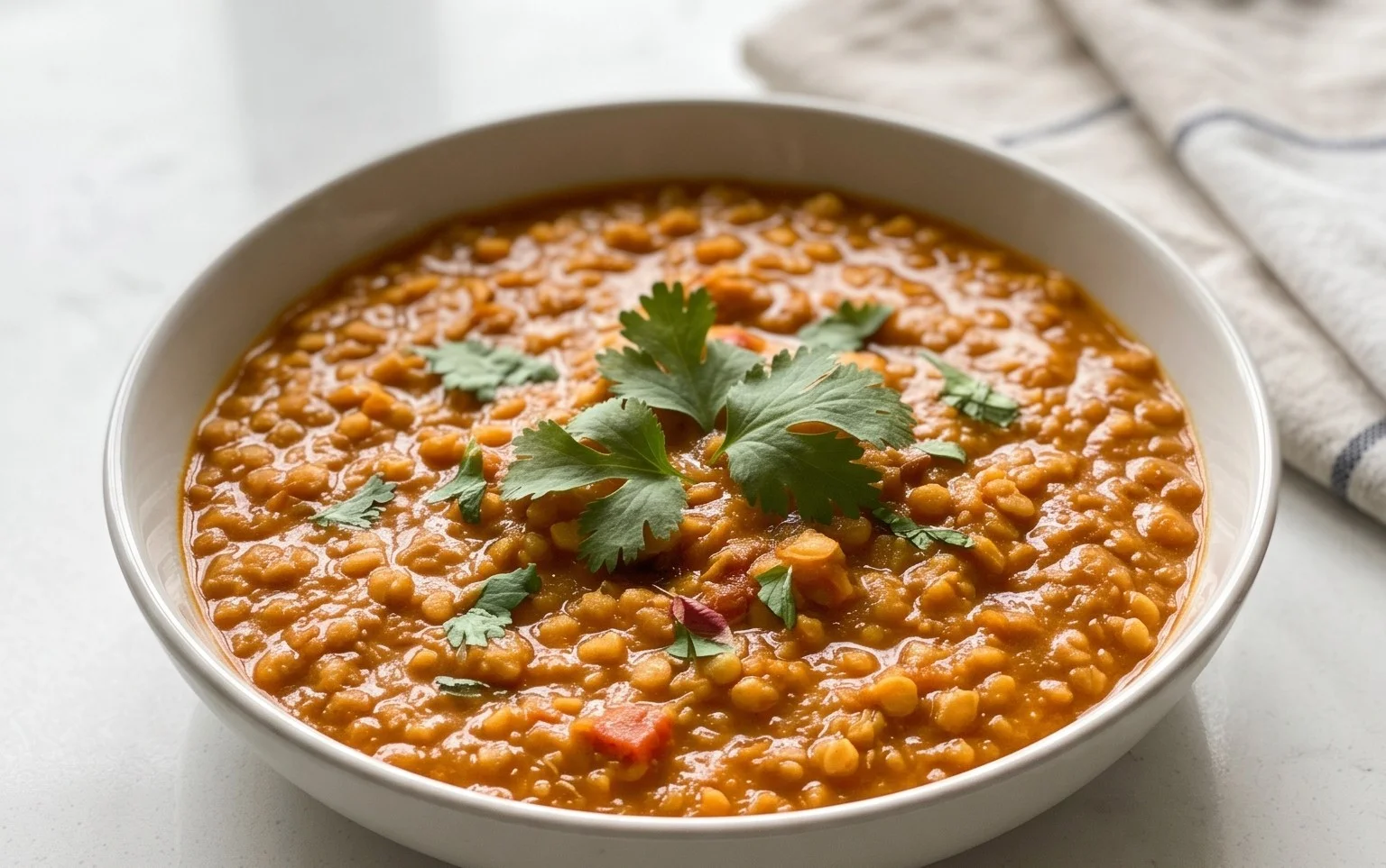 Spicy Red Lentil Curry