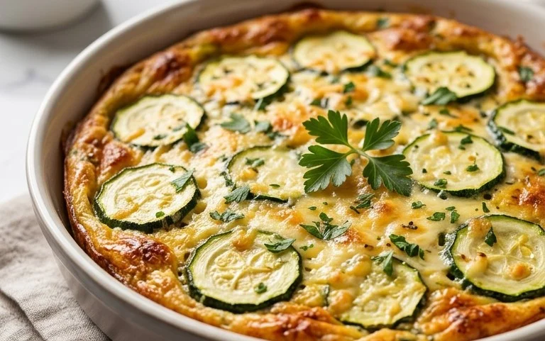 Crustless Zucchini Quiche Recipe