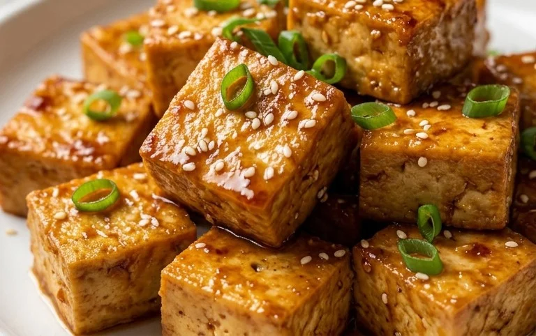 Honey Garlic Tofu