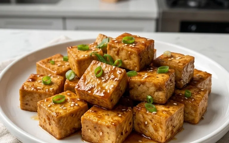 Honey Garlic Tofu