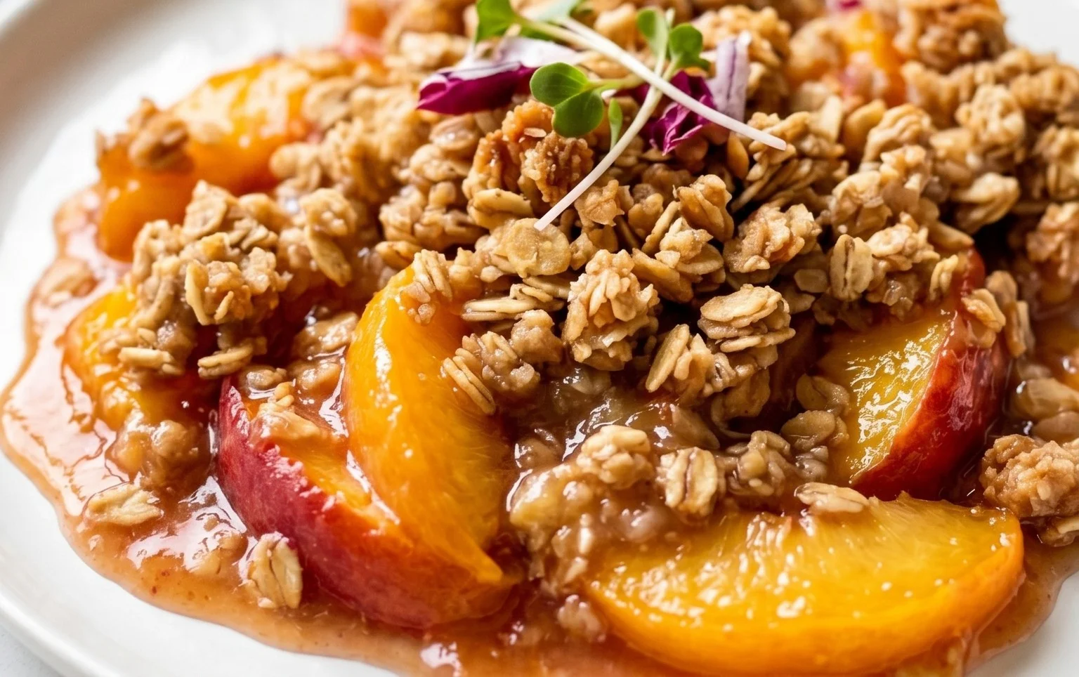 Peach Crisp