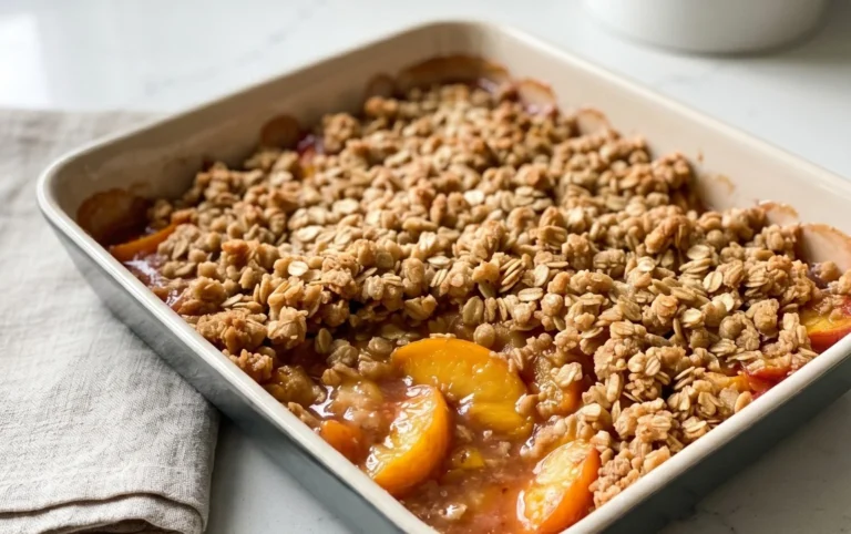 Peach Crisp