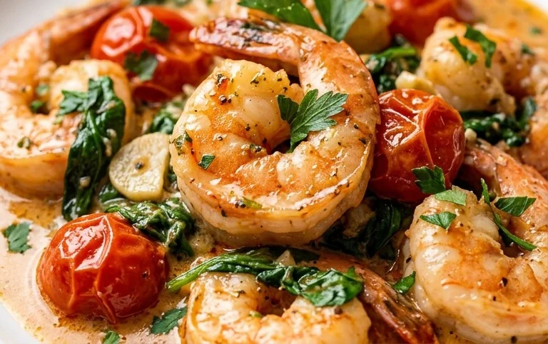 Tuscan Shrimp (One-Pan, 30-Minute Dinner)