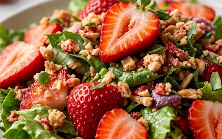 Strawberry Crunch Salad