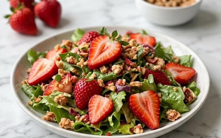 Strawberry Crunch Salad
