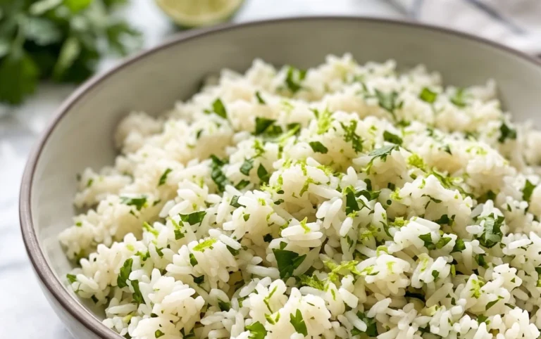 Perfect Cilantro Lime Rice