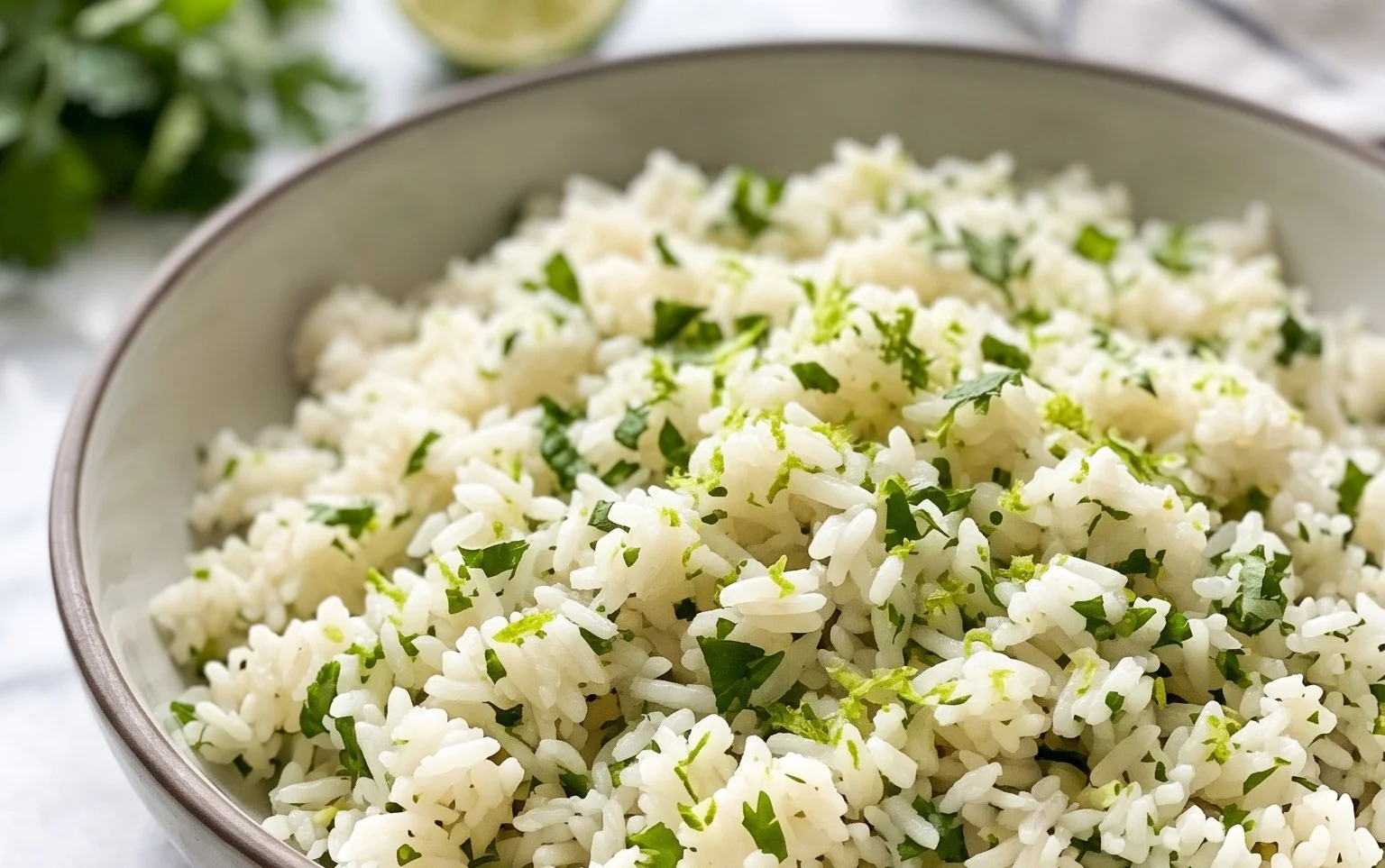 Perfect Cilantro Lime Rice