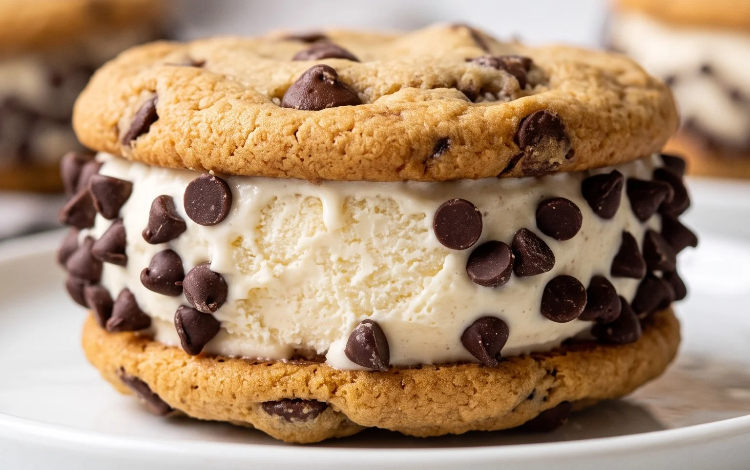 Cookie Ice Cream Sandwiches (Like a Chipwich!)