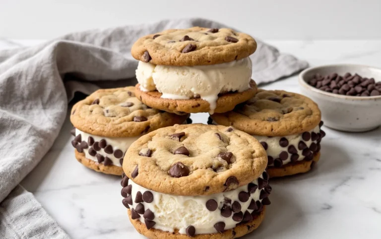 Cookie Ice Cream Sandwiches (Like a Chipwich!)
