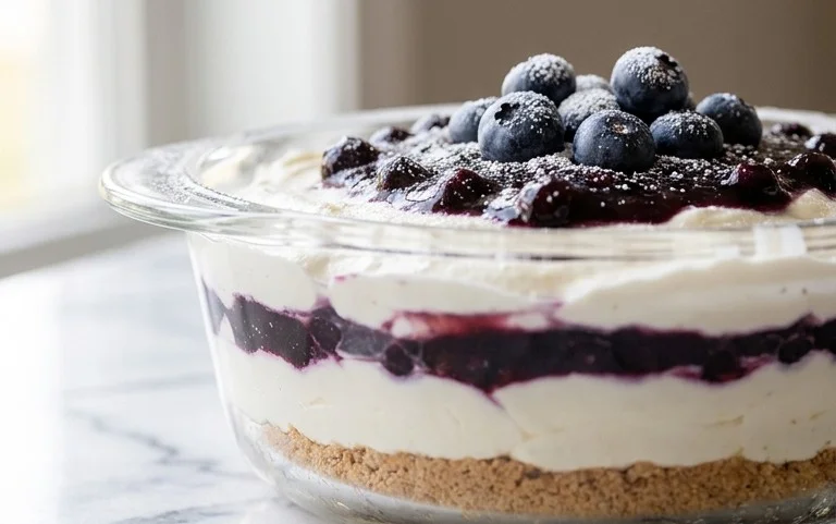 No-Bake Blueberry Yum Yum