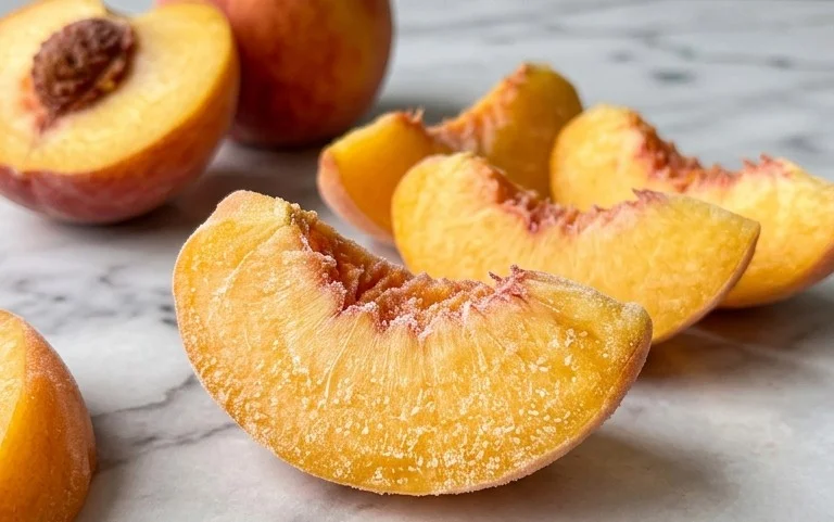 Freezing Peaches, How to Easily Freeze Peaches