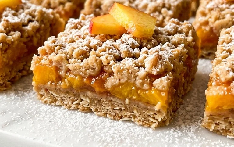 Fresh Peach Crum extractb Bars