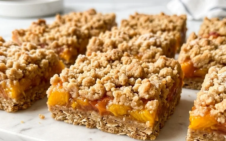 Fresh Peach Crum extractb Bars