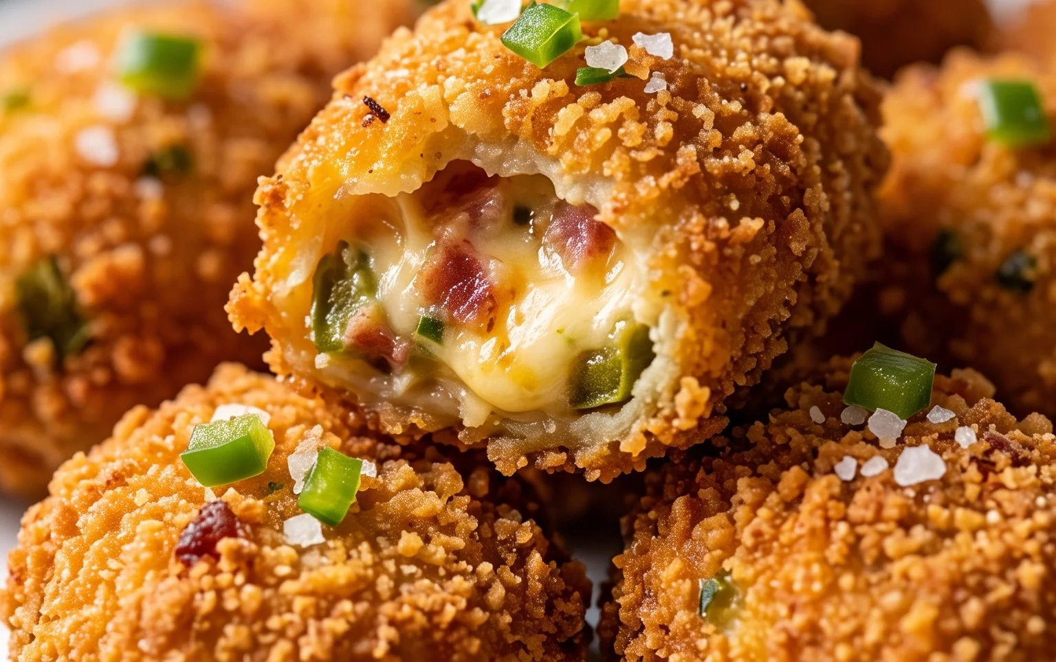 Fried Jalapeno Popper Bites