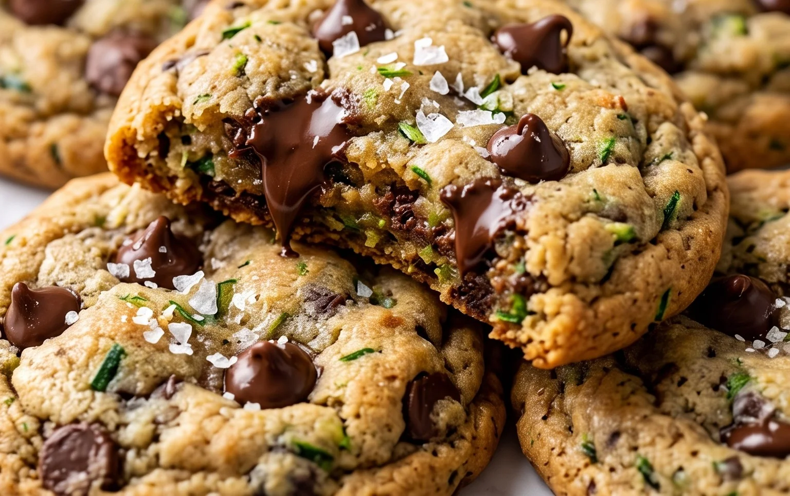 Zucchini Chocolate Chip Cookies