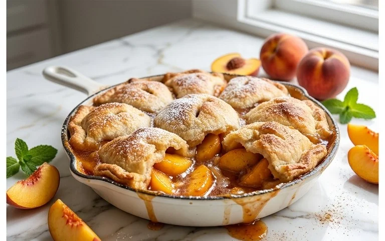 Peach Dumplings