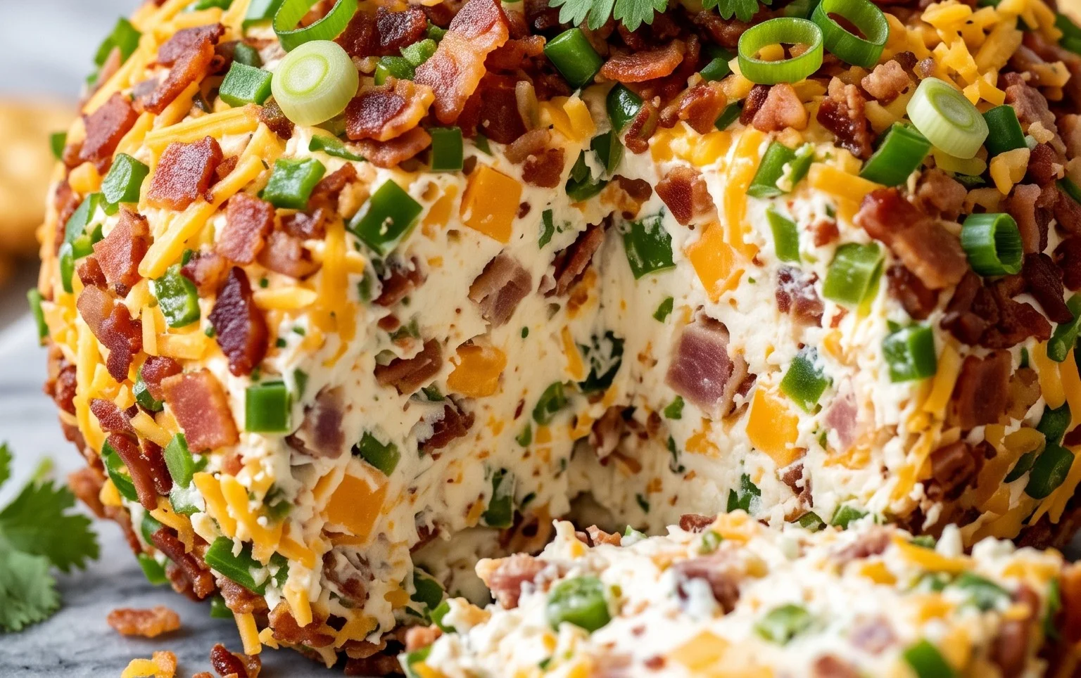 Jalapeno Popper Cheese Ball