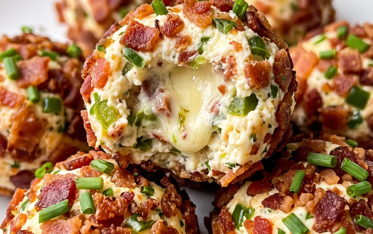 Beef Bacon Jalapeño Popper Cheese Balls