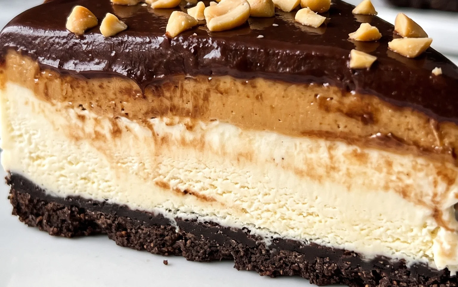 Buster Bar Ice Cream Cake