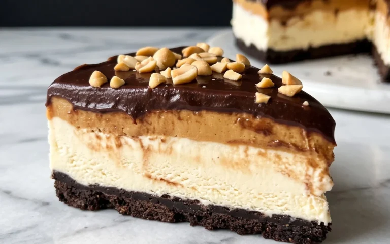 Buster Bar Ice Cream Cake