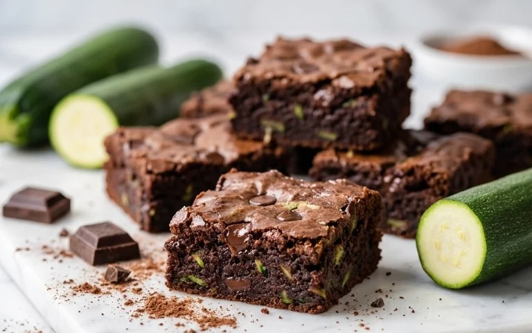 Chocolate Zucchini Brownies Recipe