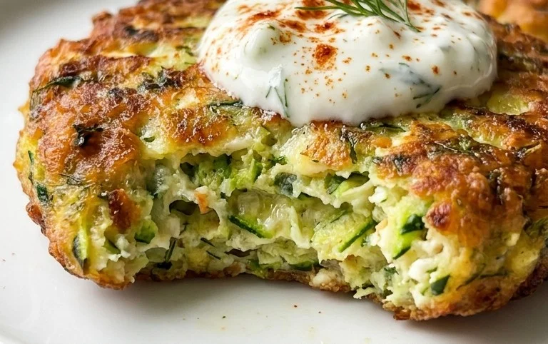 Kolokithokeftedes (Greek Zucchini Fritters)