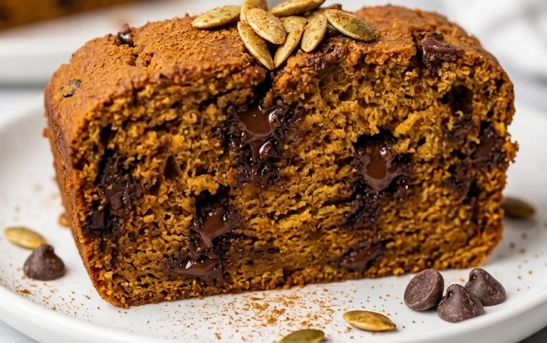 Pumpkin Chocolate Chip Bread