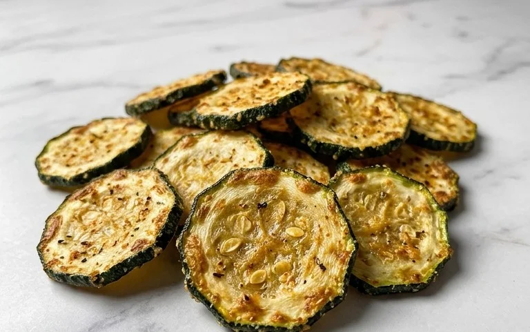 Crispy Baked Zucchini Chips
