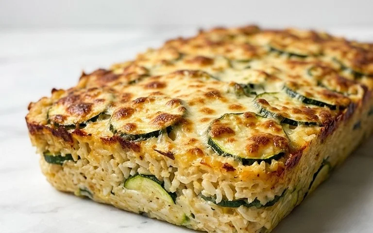 Julia Child's Zucchini and Rice Gratin (Tian de Courgettes au Riz)