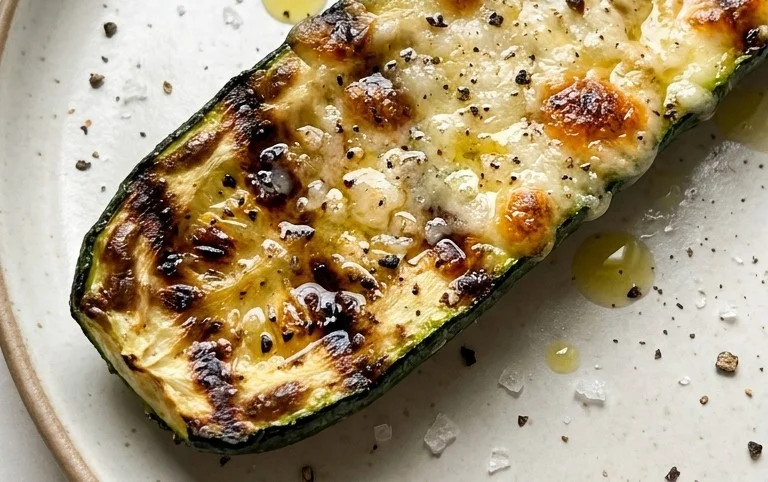 Grilled Zucchini with Parmesan
