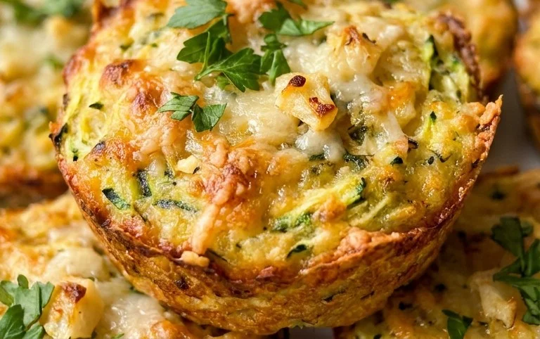 Zucchini Garlic Bites