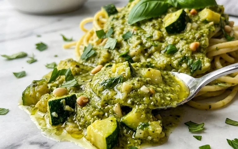 Simple Fresh Zucchini Pasta Sauce