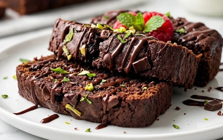 Double Dark Chocolate Zucchini Bread