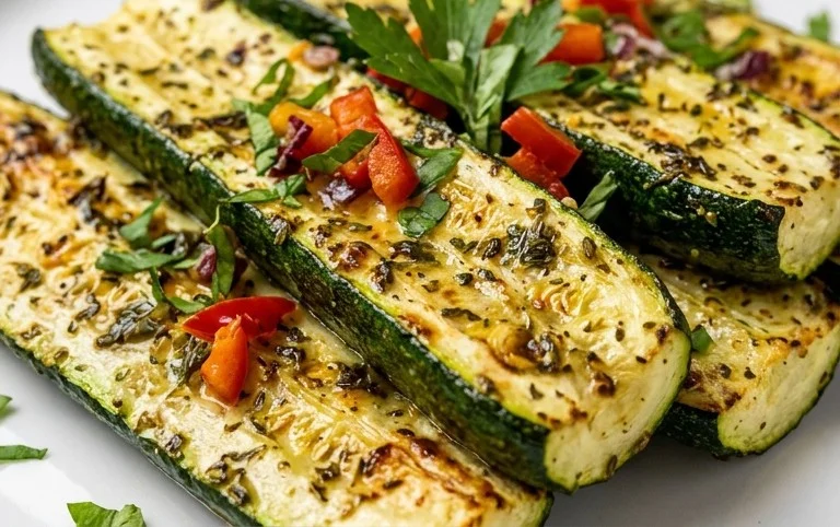 Simple Herb-Infused Roasted Zucchini Recipe