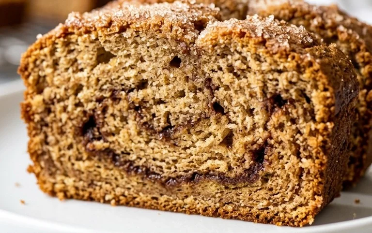 Moist and Delicious Cinnamon Swirl Zucchini Bread