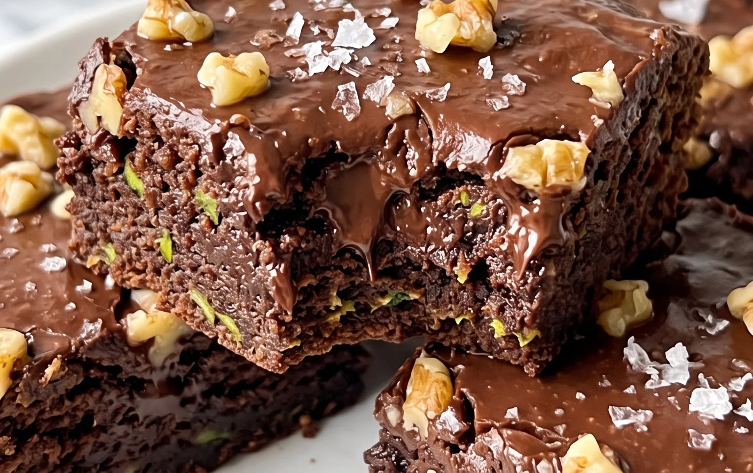 Zucchini Brownies (gluten-free, dairy-free options)