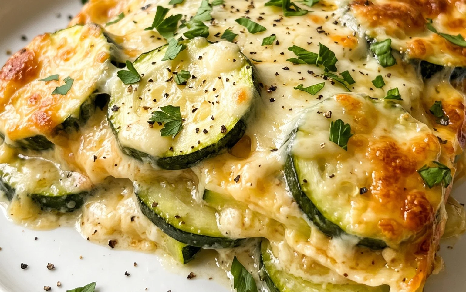Cheesy Baked Zucchini Casserole