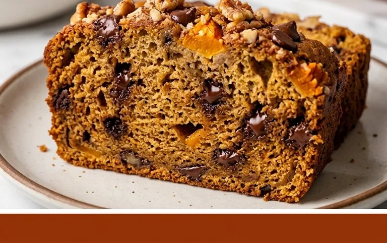 Pumpkin Chip Banana Bread