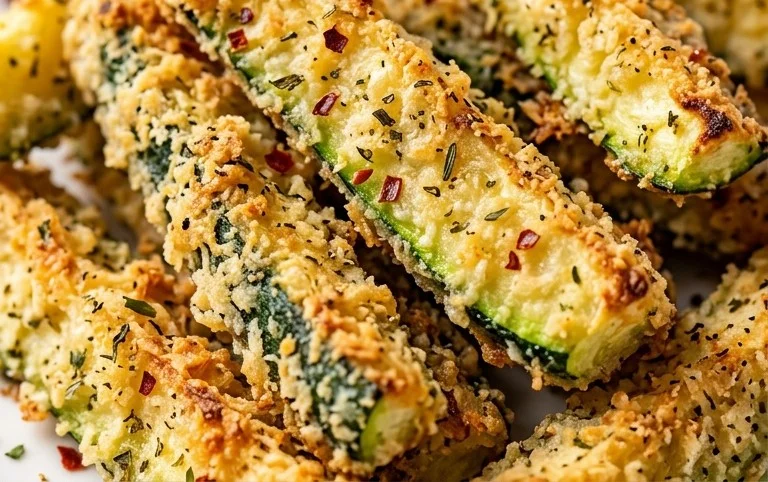 Baked Parmesan Zucchini Fries
